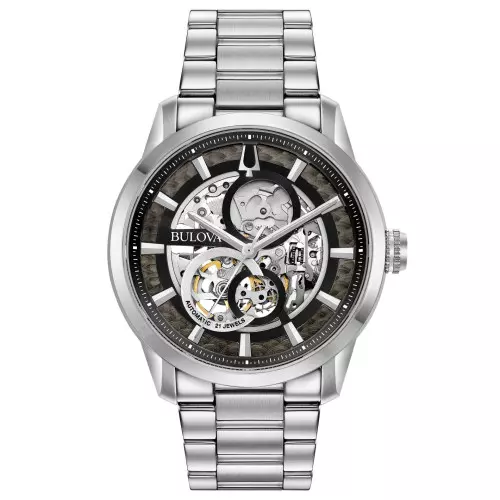 Reloj Bulova 96a208 automatico esqueleto hombre