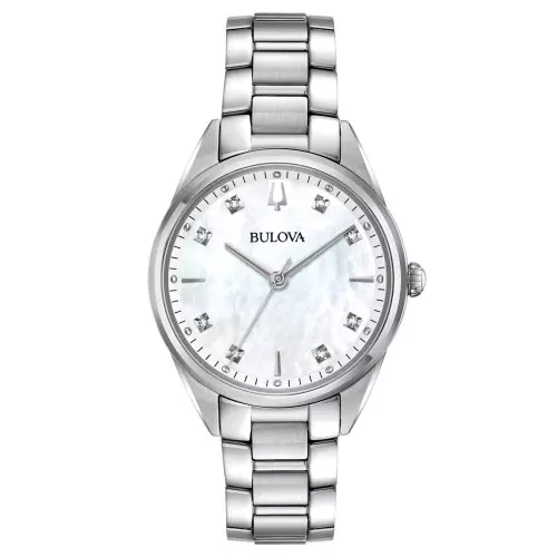 Reloj Bulova 96p199 acero diamantes mujer