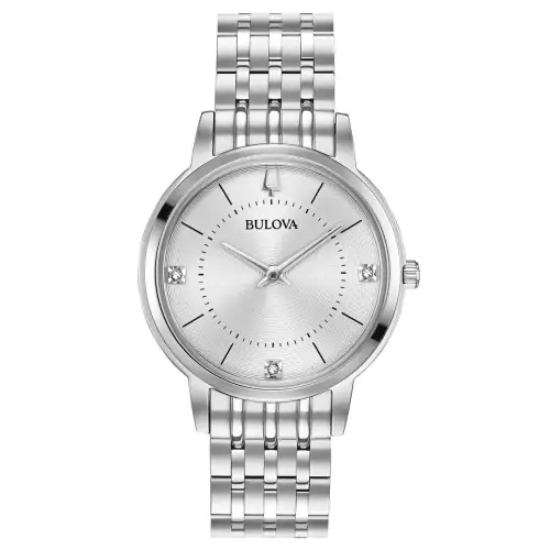 Reloj Bulova 96p183 acero extraplano mujer