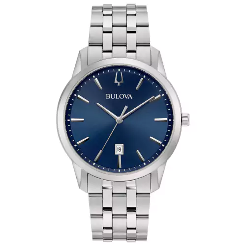 Reloj Bulova 	96b338 azul hombre