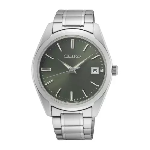 Reloj Seiko sur527p1 zafiro esfera verde hombre