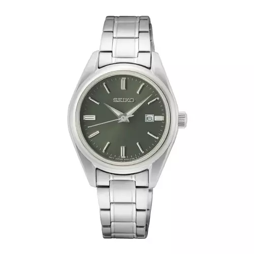 Reloj Seiko sur533p1 zafiro esfera verde mujer