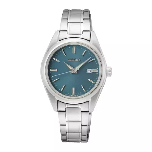 Reloj Seiko sur531p1 zafiro esfera azul mujer