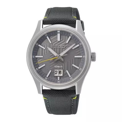 Reloj Seiko sur543p1 nylon calendario grande hombre