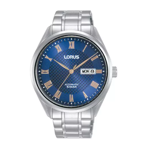 Reloj Lorus RL433BX9 automático esfera azul hombre