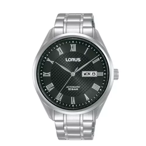 Reloj Lorus RL429BX9 automático esfera negra hombre