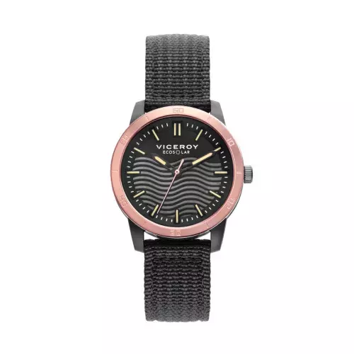 Reloj Viceroy 41114-57 ecosolar nylon bicolor mujer