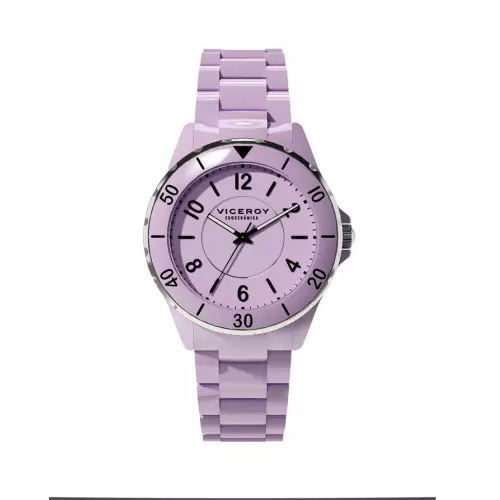 Reloj Viceroy 41116-96 ecoceramica violeta mujer