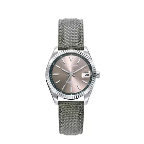 Reloj Viceroy 42436-17 nylon esfera gris mujer