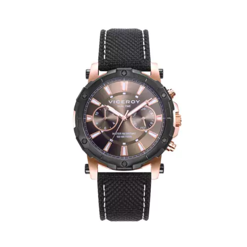 Reloj Viceroy 401315-47 multifuncion acero nylon hombre