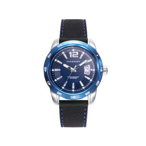 Reloj Viceroy 401319-35 acero siicona azul hombre