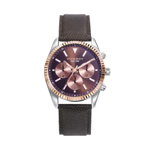 Reloj Viceroy 42441-47 crono acero nylon hombre