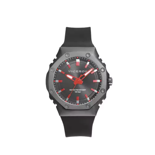 Reloj Viceroy 41131-57 aluminio siicona negro hombre