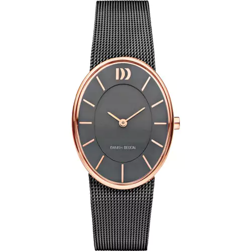 Reloj Danish Design IV71Q1168 ovalado gris mujer 27 mm