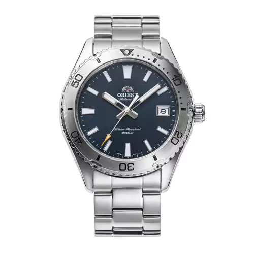 Orient Mako RA-AC0Q02L10B reloj esfera azul tamaño unisex