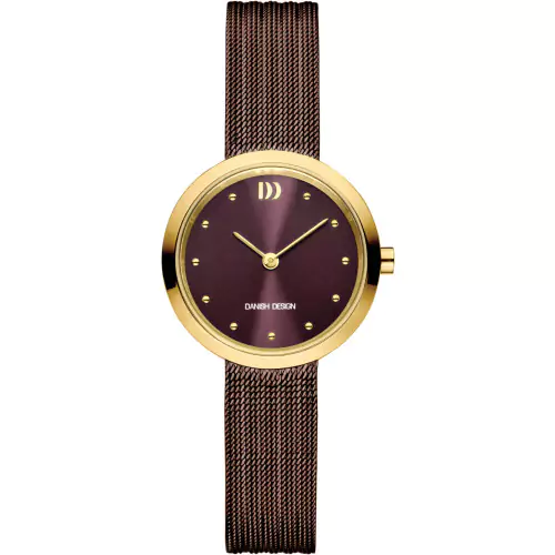 Reloj Danish Design IV74Q1210 mujer bicolor marron 28 mm