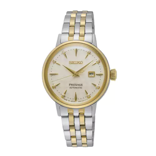 SRE010J1 Seiko Presage Cockatil Automático mujer White