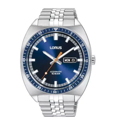 Reloj Lorus RL441BX9 automático retro esfera azul hombre