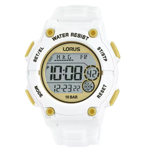 Reloj Lorus R2337PX9 digital blanco