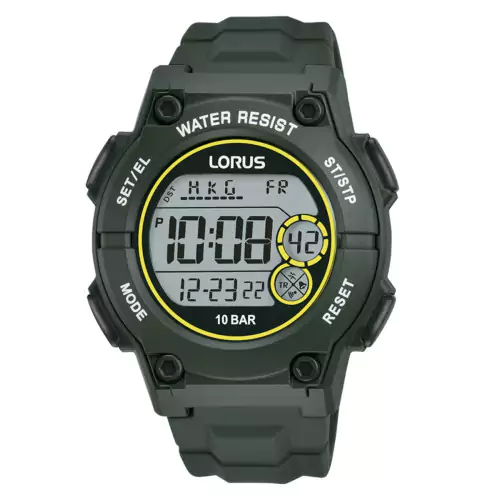 Reloj Lorus R2333PX9 digital verde