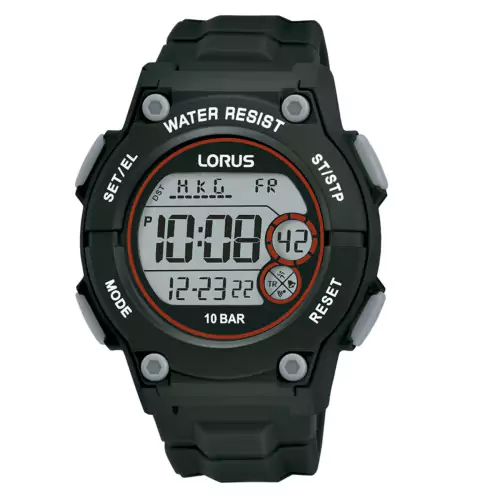 Reloj Lorus R2329PX9 digital negro
