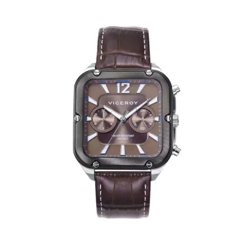 Reloj Viceroy 401325-15 multifunción cuadrado hombre