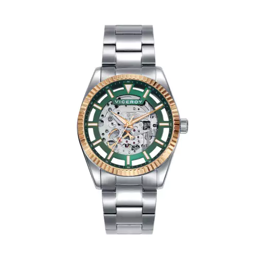 Reloj Viceroy 42447-67 acero automatico esqueleto hombre