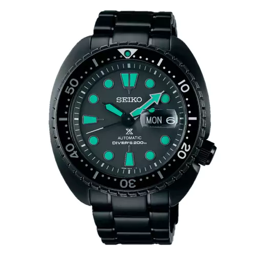 SRPK43K1 Prospex Black Series Diver Tortuga