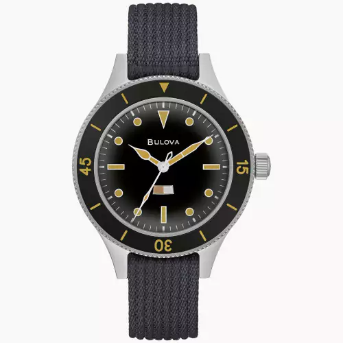 Reloj Bulova 98a266 MILITARY Mil Ship 41 mm