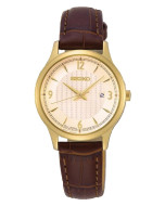 Reloj Seiko sxdg96p1 Neo classic acero dorado piel mujer
