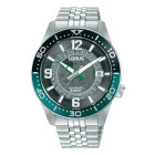 Reloj RU419AX9 automático Lorus esfera verde translucido