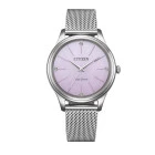 Reloj Citizen EM1220-82X esfera rosa mujer