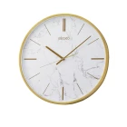 Reloj Seiko pared qxa760g redondo dorado