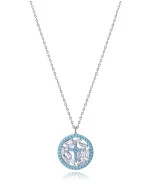 Collar Viceroy 13232C000-33 colgante redondo cruz