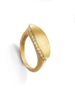 Viceroy anillo 4053a012-36 plata dorada mujer