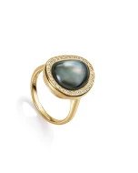 Viceroy anillo 3034a012-43 plata baño oro mujer