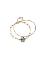 Viceroy pulsera 15074p01012 concha abalone mujer