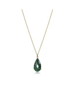 Viceroy collar 15111c100-42 malaquita plata dorada mujer