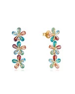 Viceroy pendientes 13083e100-39 mujer flores multicolor