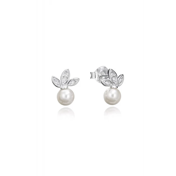 Viceroy Jewels Orecchini A Foglia 71045E000-68 - Argento 925, Zirconi E Perla - Donna