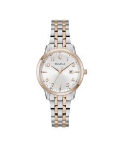 Reloj Bulova 98M140 bicolor Sutton Slim mujer