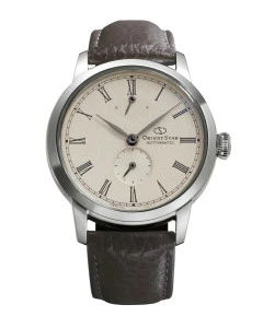 Reloj Orient Star RE-BS0002S00B M45 F7 Small Second esfera color marfil