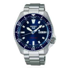 Reloj Seiko SRPL83K1 5 Sports SKX Street Style esfera azul