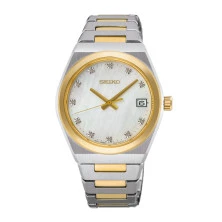 Reloj Seiko SUR604P1 bicolor diamantes mujer Essentials