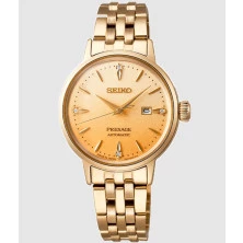 Reloj Seiko SRE018J1 Presage mujer Cocktail Eggnog dorado