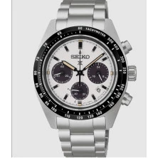 Reloj Seiko SSC961P1 Prospex speedtimer blanco solar unisex