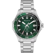 Reloj Bulova Marine Star Automatic 98B471 esfera verde
