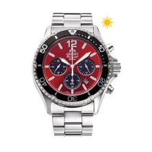Reloj Orient RA-TX0207R10B crono rojo solar