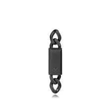 Viceroy pendiente acero negro 15213E01010 hombre