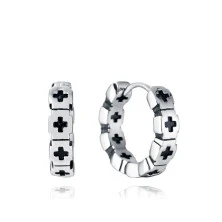 Pendientes Viceroy aro cruces hombre 14335E01000